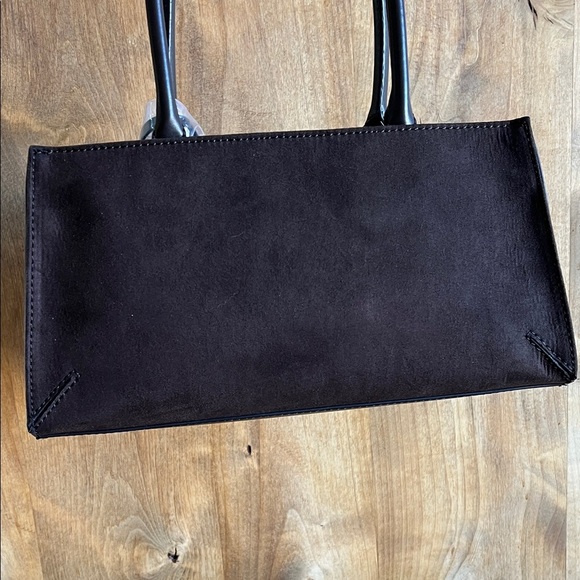 Guess | Chocolate Brown Satchel w/Iconic Logo Bag Charm - Picture 17 of 17